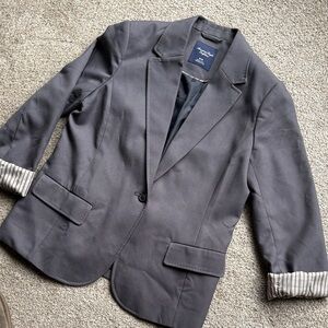 Women’s American Eagle Outfitters Charcoal Blazer